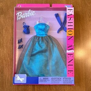 Barbie Fashion Avenue Strapless Ball Gown Vintage 2002